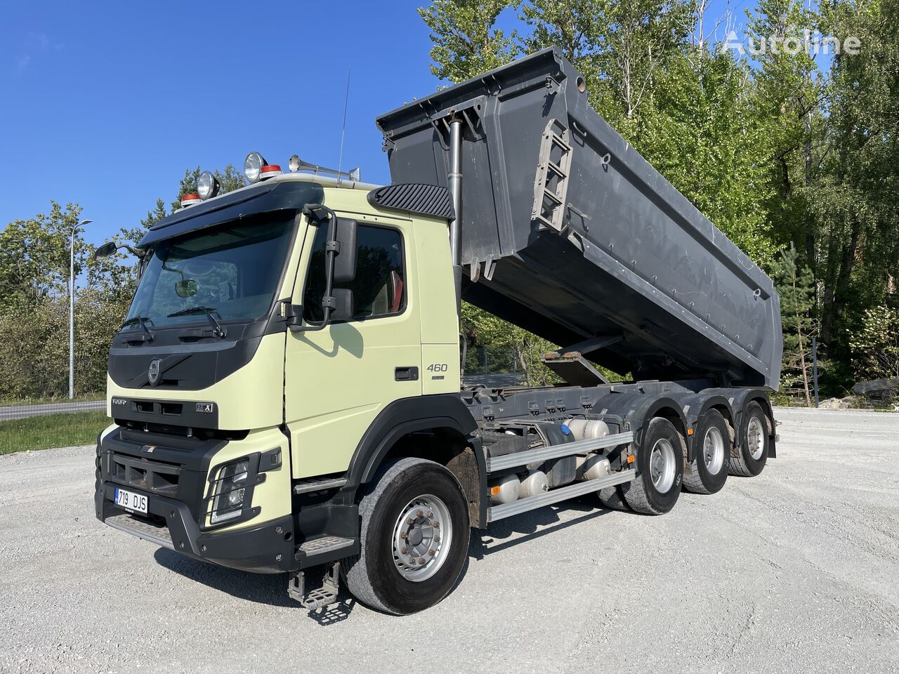 کامیون کمپرسی Volvo FMX 460 8x4 Meiller Kipper