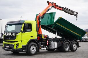 Volvo FMX / 460 / WYWROTKA + HDS / HYDROBURTA / MANUAL dump truck