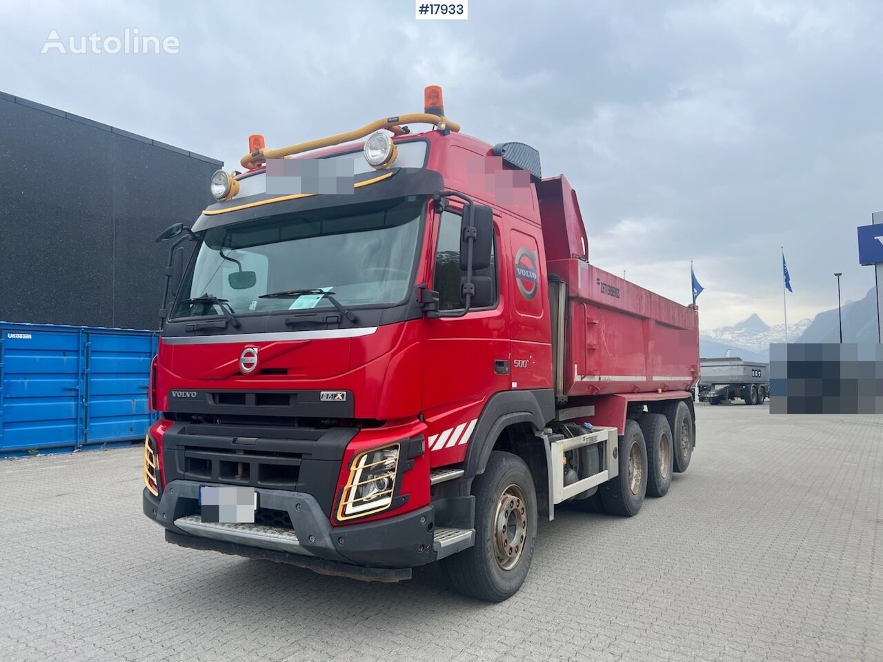 Volvo FMX 500  dump truck