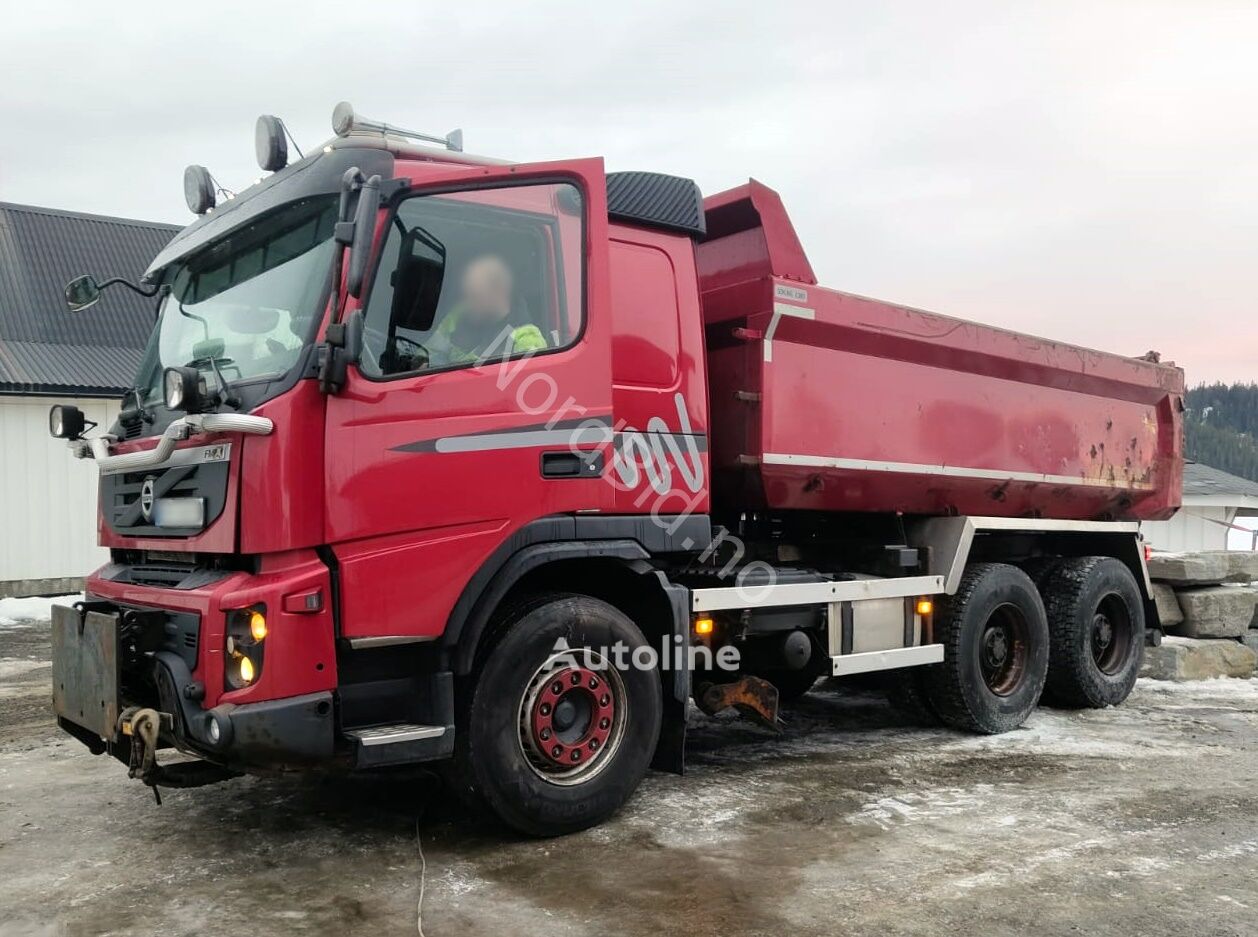 Camion-benne Volvo FMX 500 *6x4 *SNOW BLADE *PLOW PLATE *FULL STEEL *HUB *VIDEO - Autoline