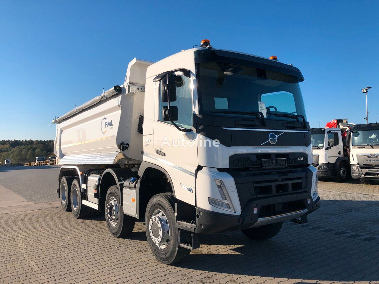 camion-benne Volvo FMX 500 GSR neuf