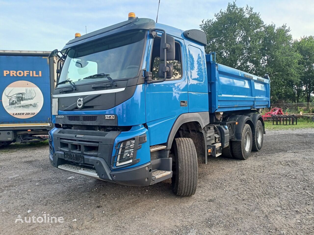 camion-benne Volvo FMX460