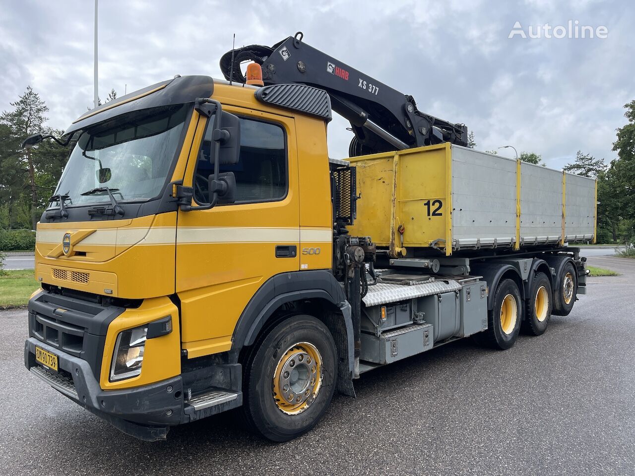 Volvo FMX500  dump truck