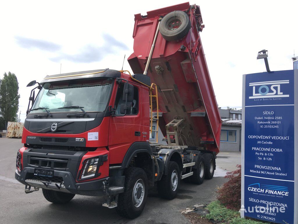 Volvo FMX500 8x6 EURO 6 S1 volquete