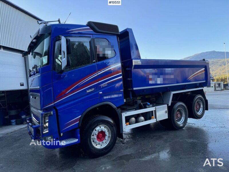 camion-benne Volvo Fh16