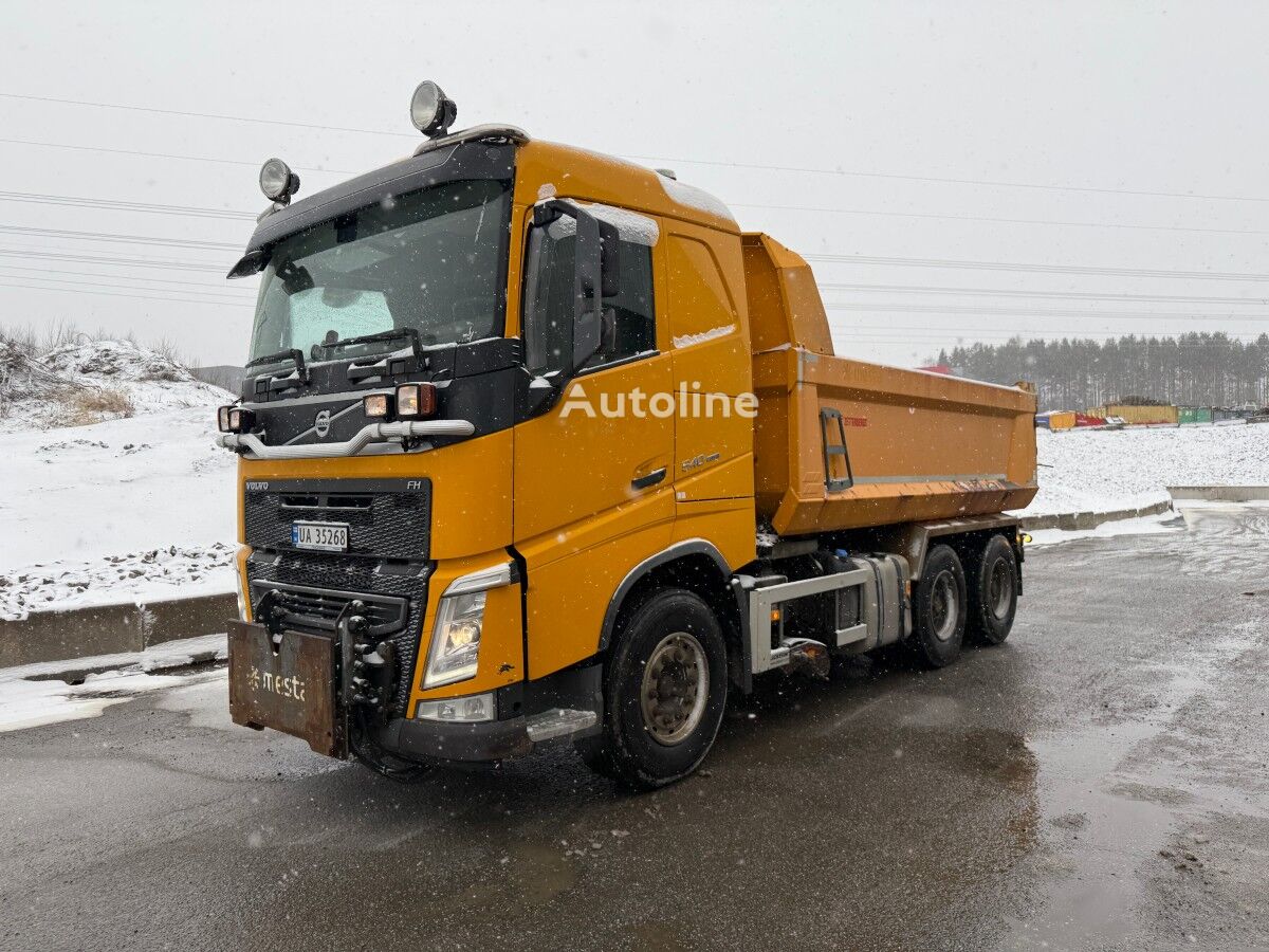 自卸车 Volvo Volvo FH 540 6X4 TIPPBIL BRØYTERIGGETM / MIDTMONTERT SKJÆR