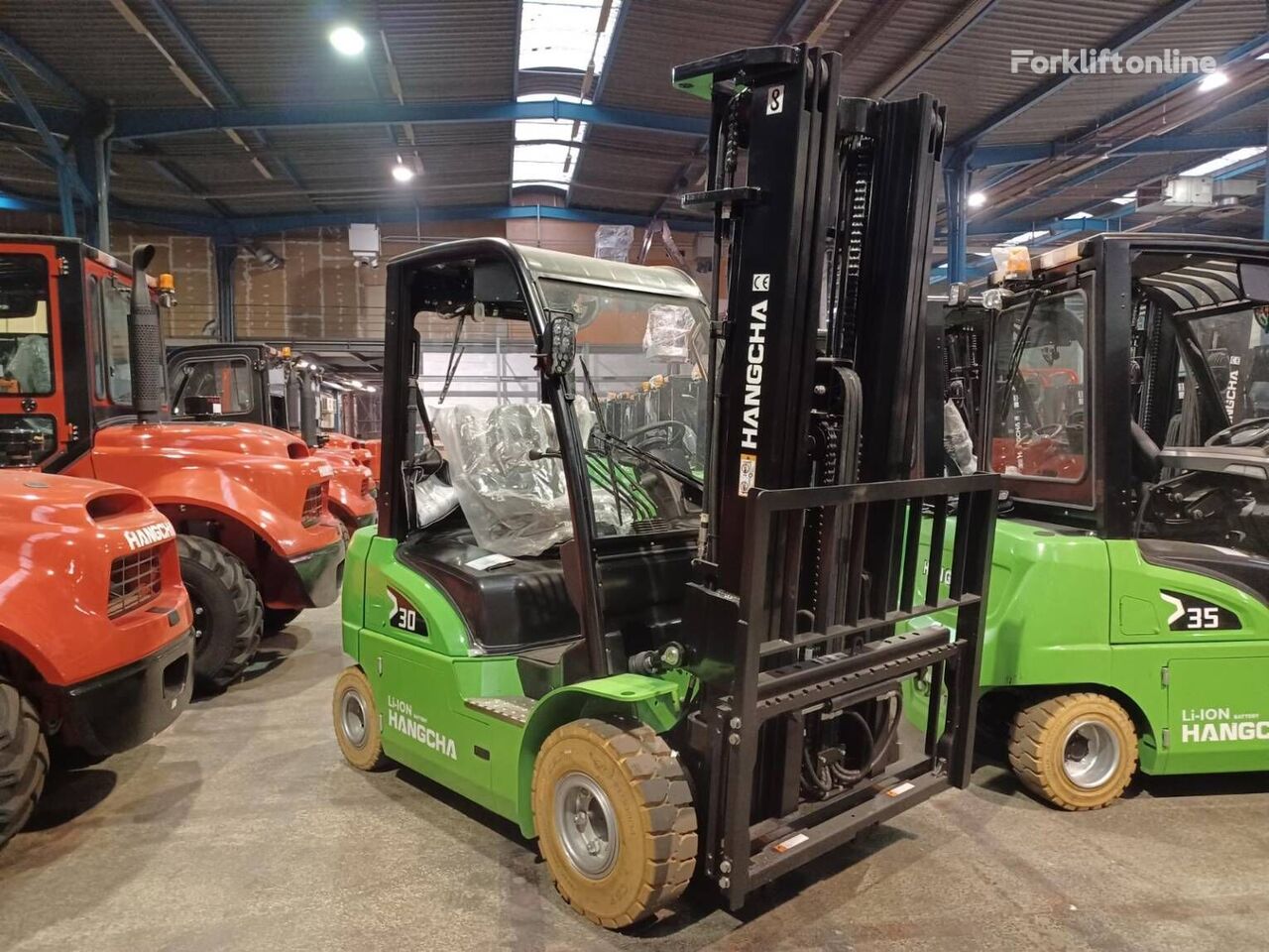 new Hangcha XC30 electric forklift