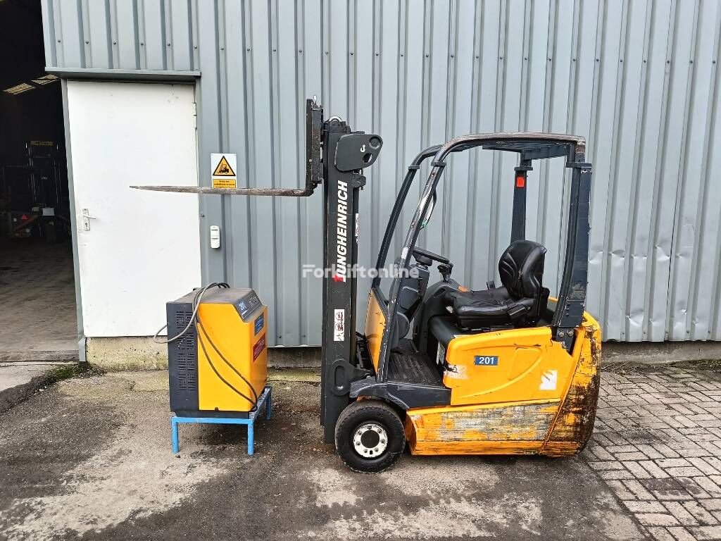 carrello elevatore elettrico Jungheinrich EFG DF 13 electric forklift heftruck stapler 5,5 m