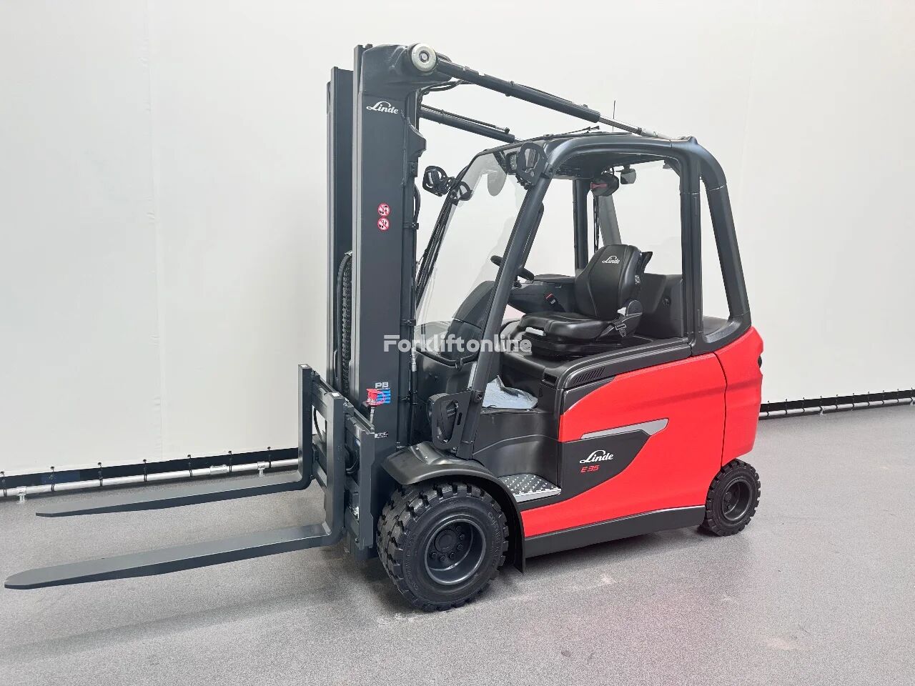 empilhador elétrico Linde 1252 E 35 HL-01 novo