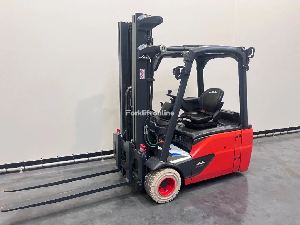 new Linde 386-02 E 20 L-02 electric forklift