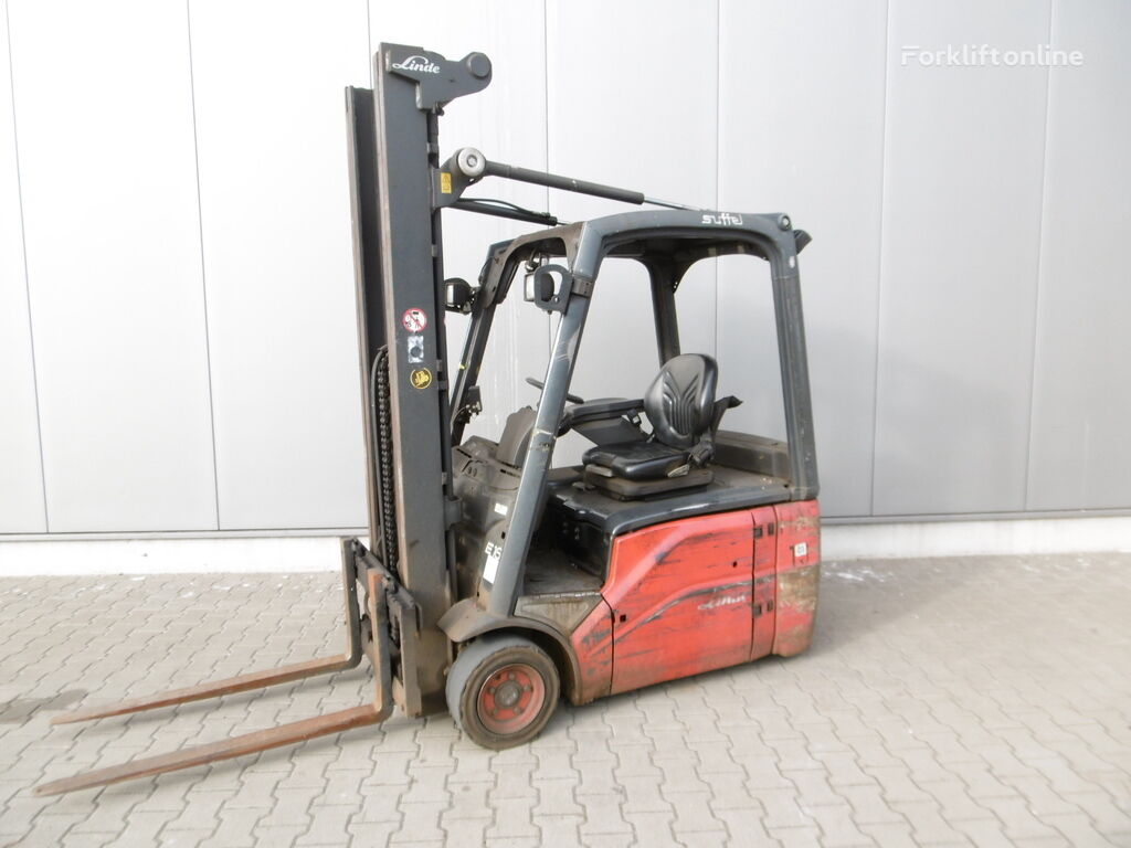 Linde E 16-01 electric forklift