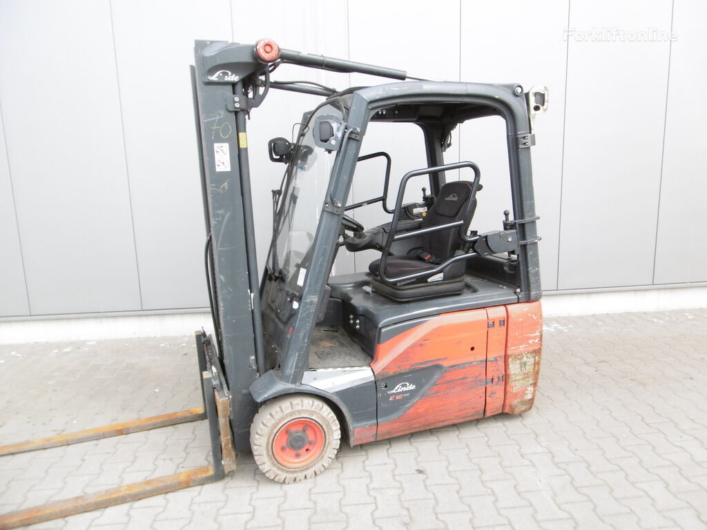 Linde E 16-02 / 386 electric forklift