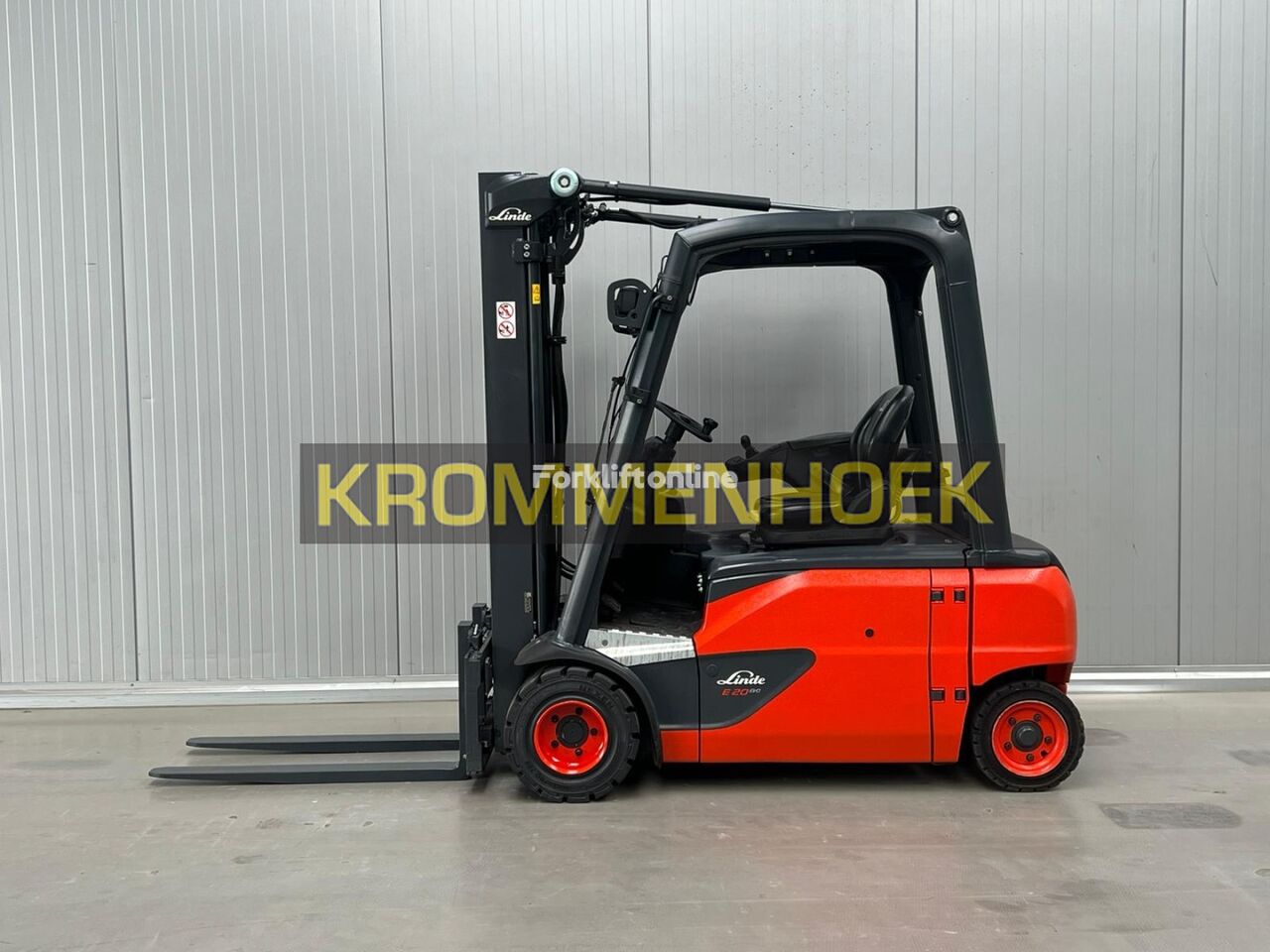 Linde E 20 PL electric forklift