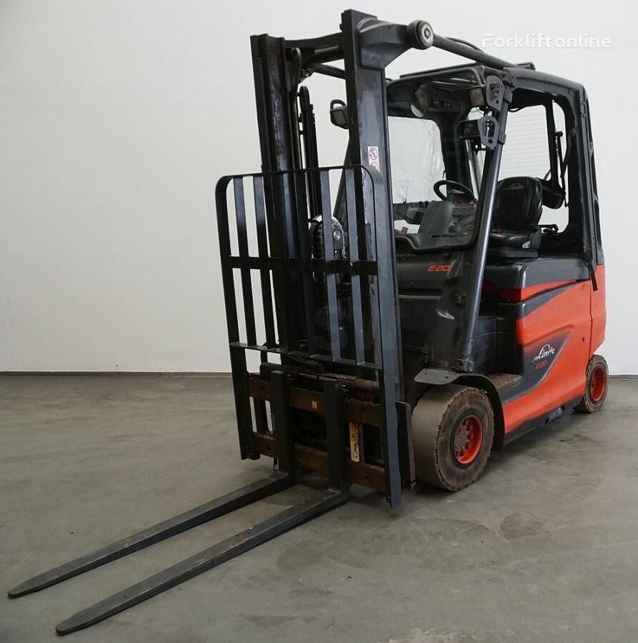 Linde E 20/600 H 387 elektrisk gaffeltruck