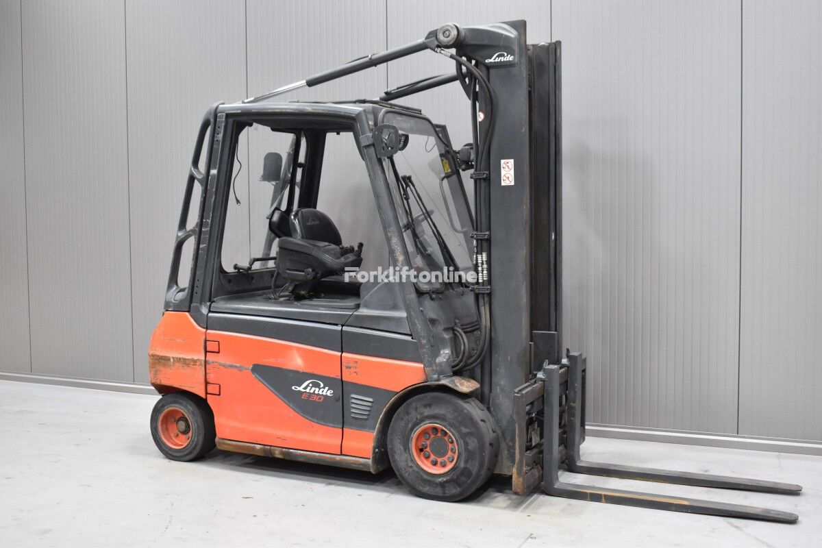 Linde E 30 electric forklift