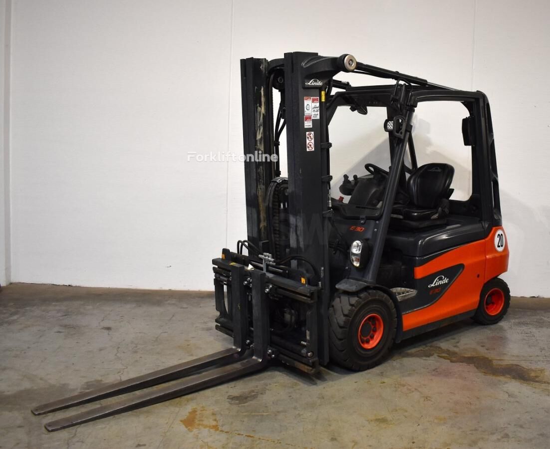 Chariot élévateur électrique Linde E 30 387 à vendre | Forkliftonline LU Chariot élévateur électrique Linde E 30 387 - Forkliftonline