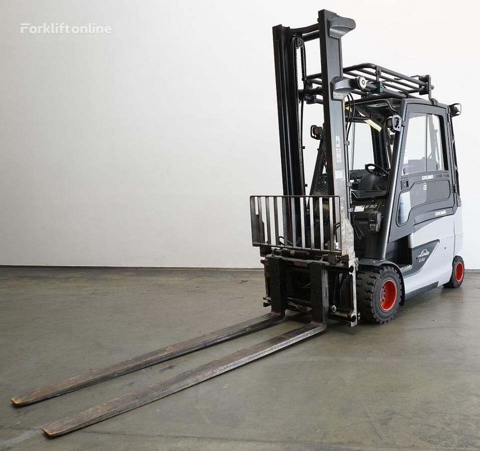 Linde E 30/600 HL 387 elektrisk gaffeltruck