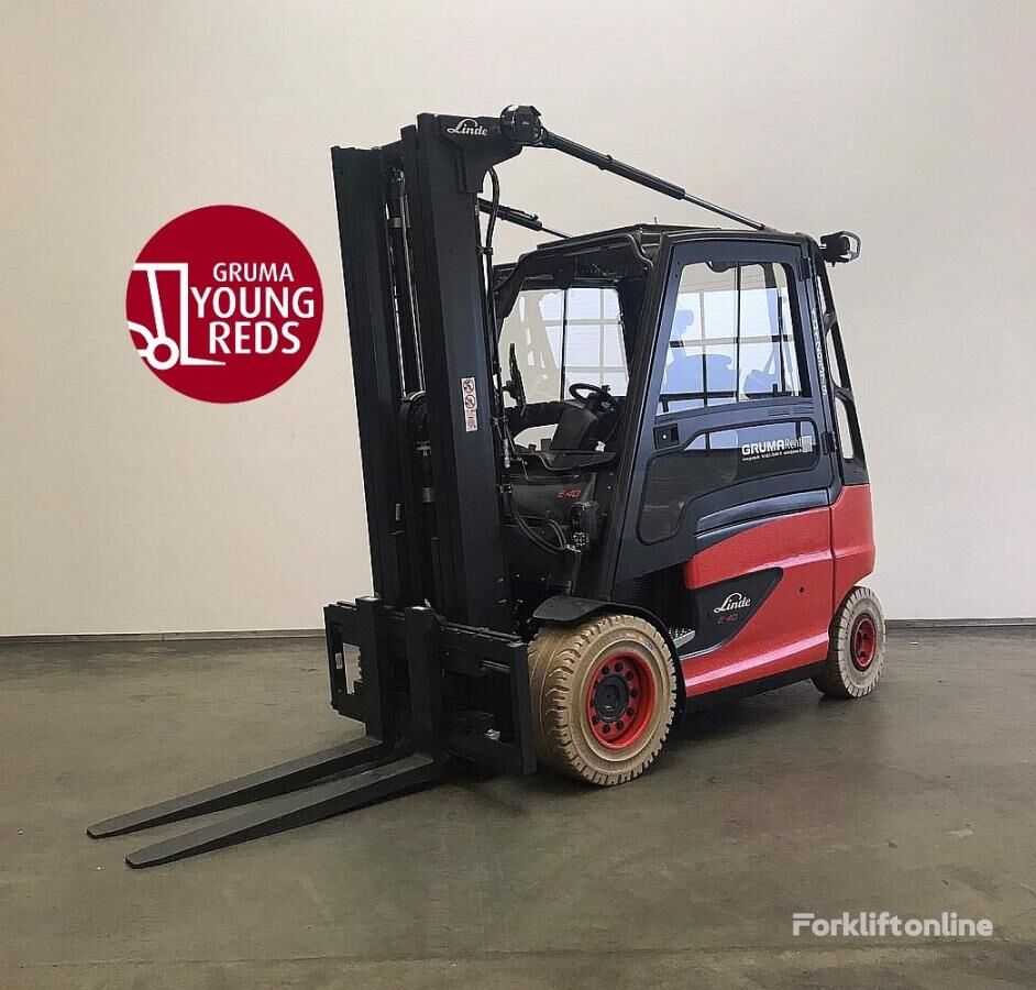 Linde E 40/600 H 388 electric forklift