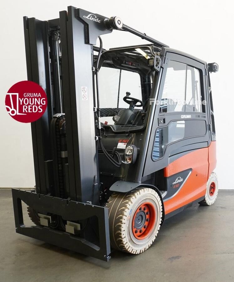 Linde E 50 HL 388 electric forklift