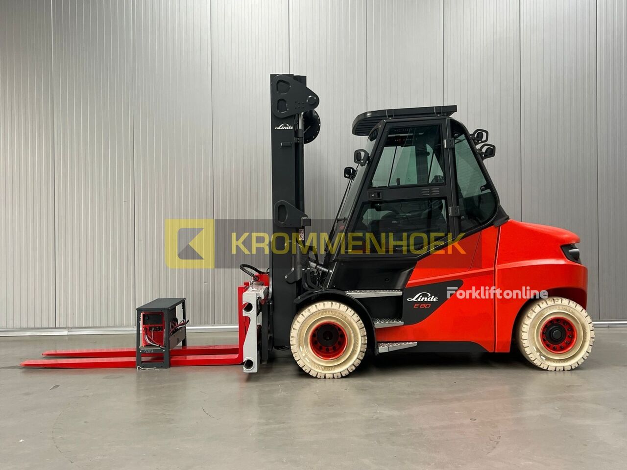 Linde E 80-900 elektrisk gaffeltruck - Forkliftonline