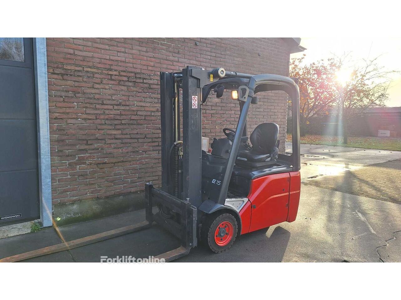 forklift elektrik Linde E15-01