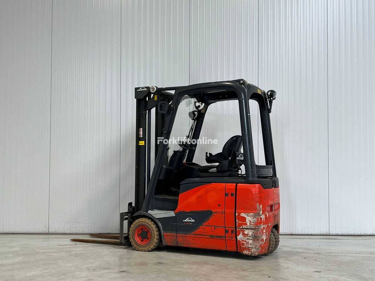 Linde E16H-02 elektrisk gaffeltruck