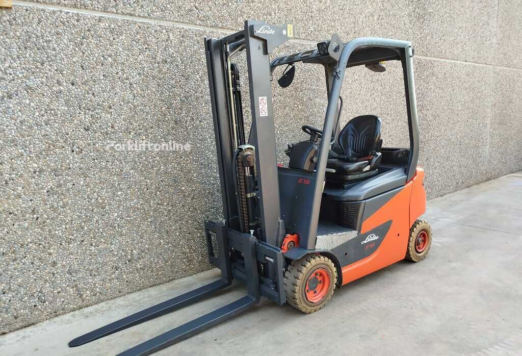 Linde E16P carretilla eléctrica - Forkliftonline