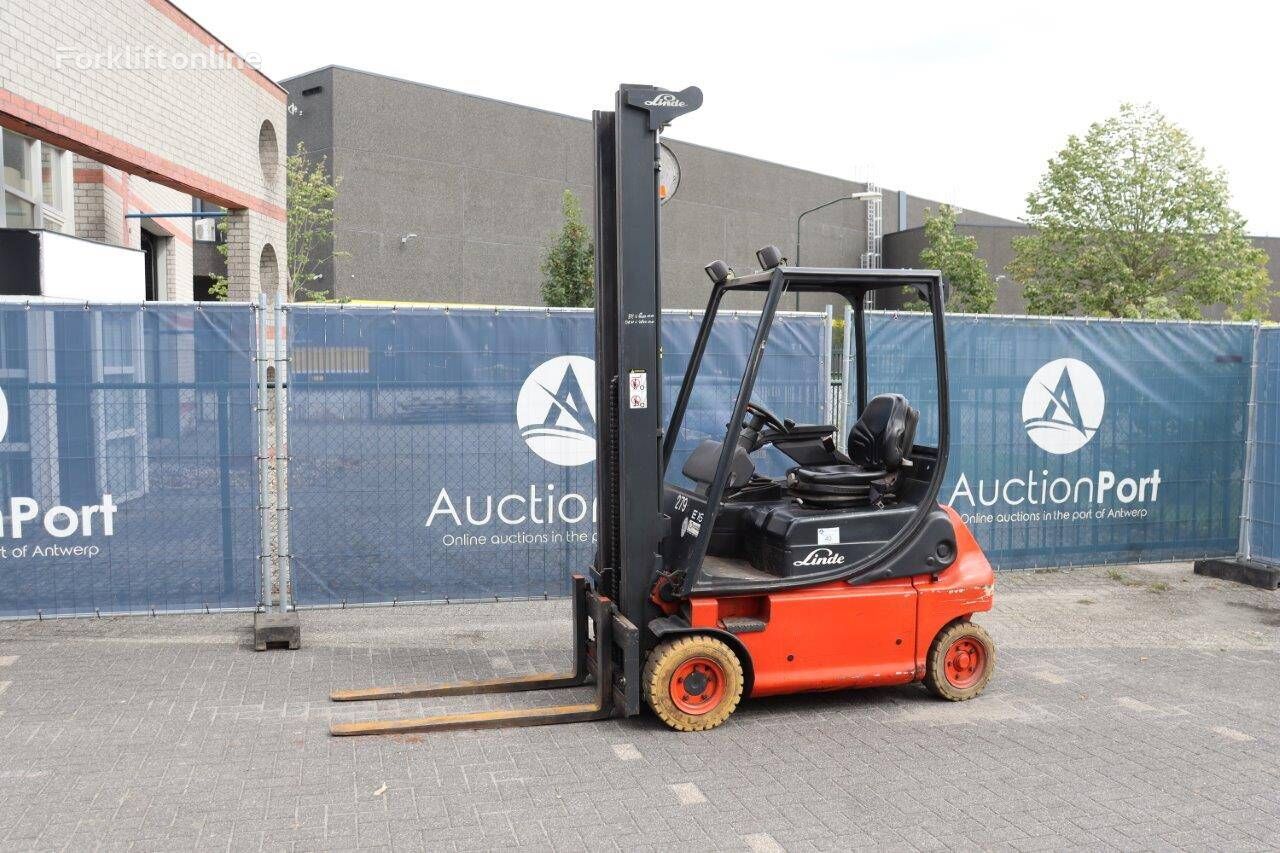 Linde E16P-02 elektrisk gaffeltruck