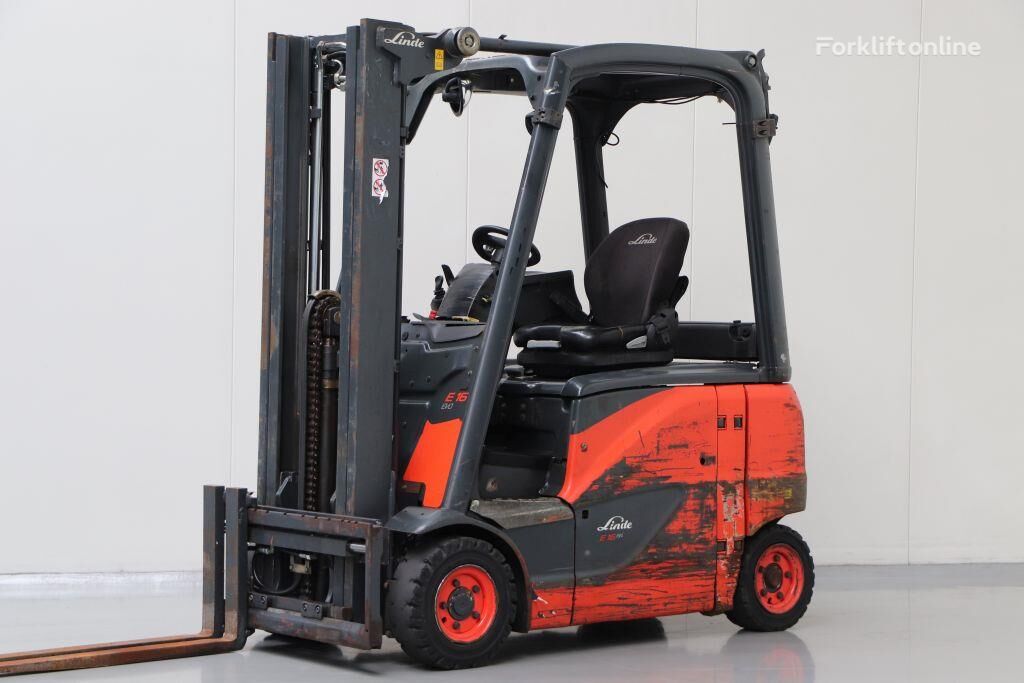 Linde E16PH-02 electric forklift