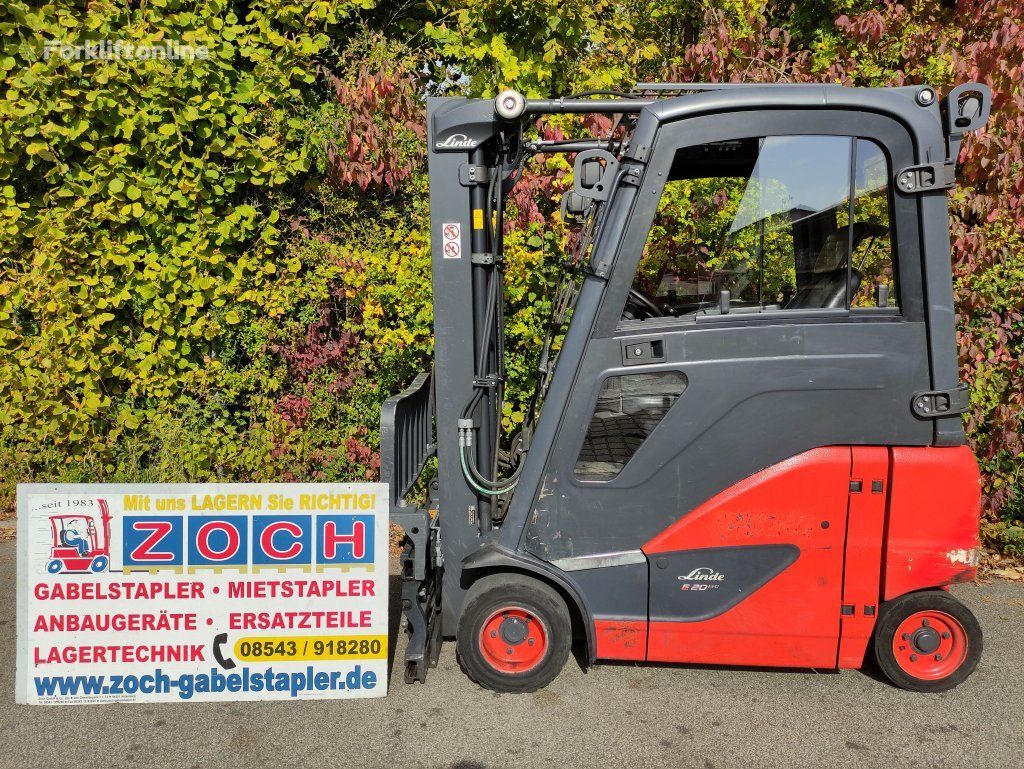 Linde E20PH-02-386 EVO electric forklift