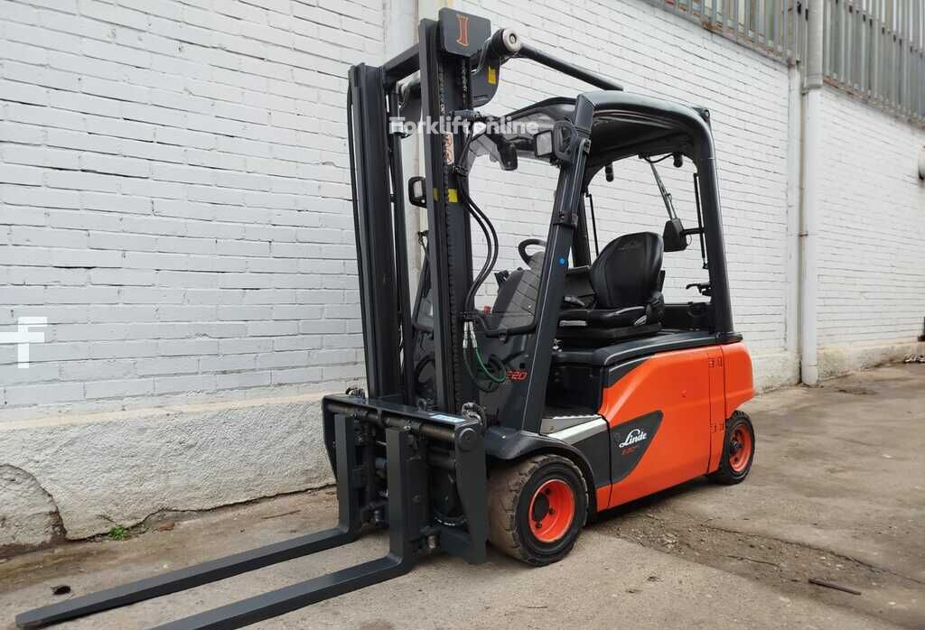 Linde E20PL electric forklift