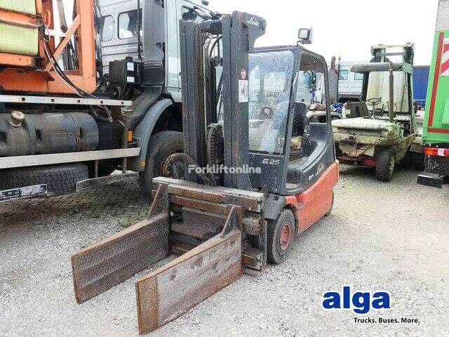 Linde E25 - 02, Elektro, Ballenklammer,Tragkraft 2.5to electric forklift