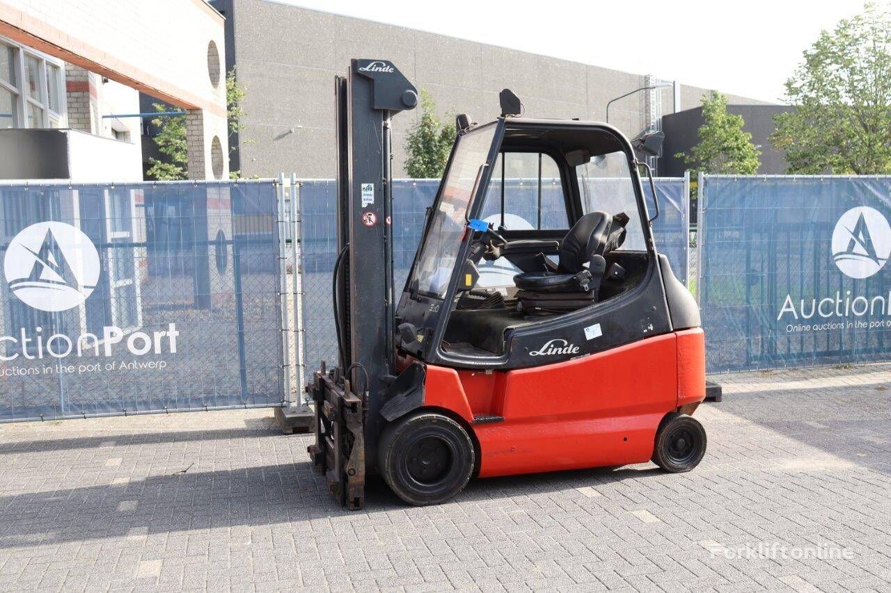 Linde E30/02/600 electric forklift