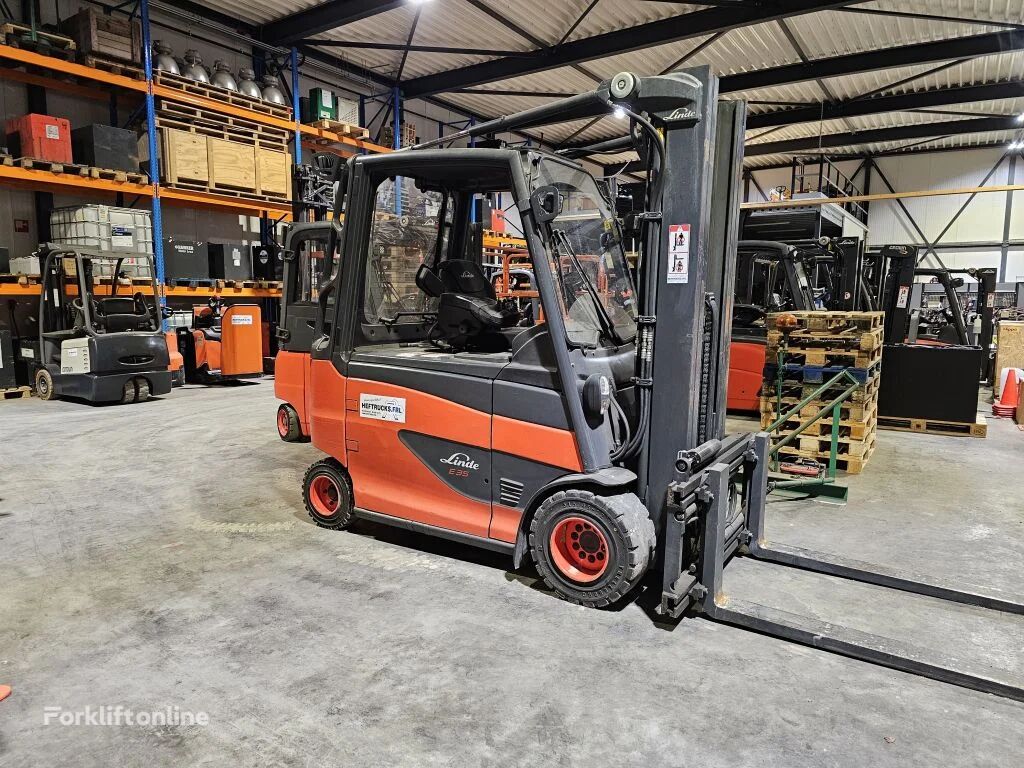 Linde E35HL electric forklift