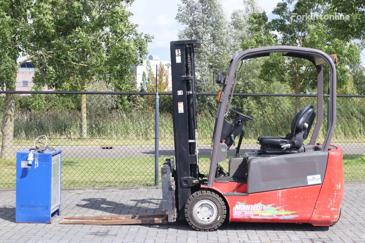 Manitou ME 318 | SIDESHIFT | FORK SPREADERS | TRIPLEX elektrisk gaffeltruck