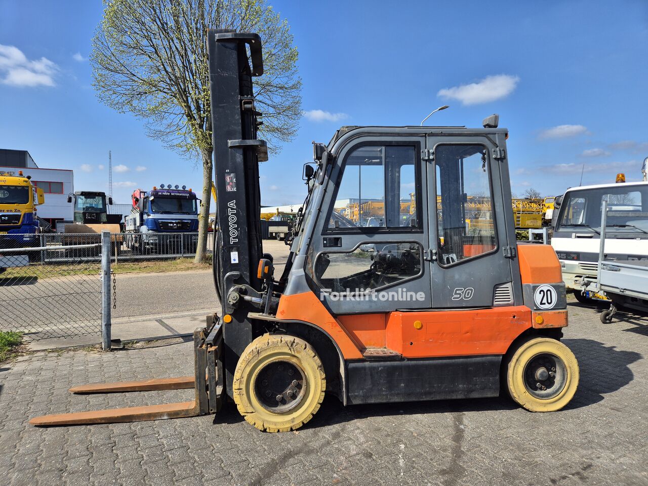 Toyota 7FBMF50, Year 2003, Sideshift, 5000kg Capacity električni viljuškar - Forkliftonline