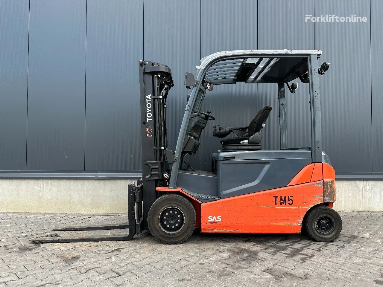 Toyota 8FBMT30 elektrisk gaffeltruck