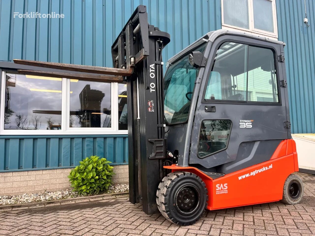 forklift elektrik Toyota 8FBMT35