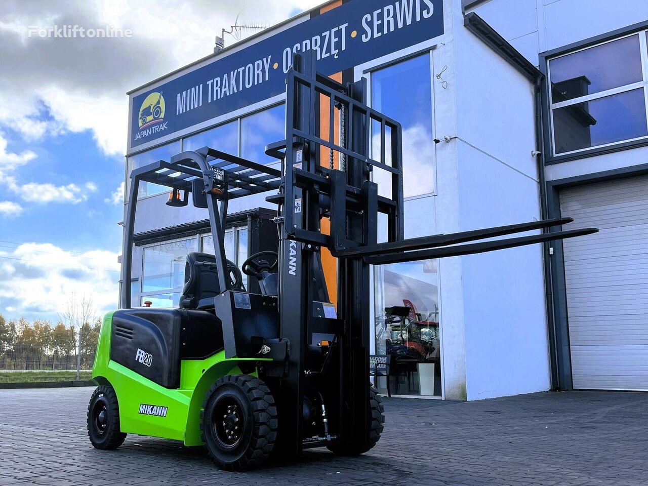 Wózek widłowy FB20 Mikann JapanTrak electric forklift