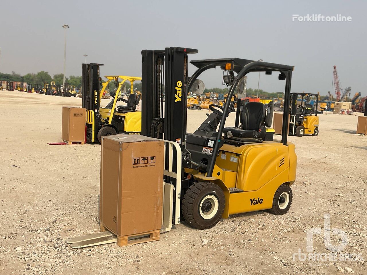 new Yale ERP25UXL 2.5 ton (Unused) electric forklift