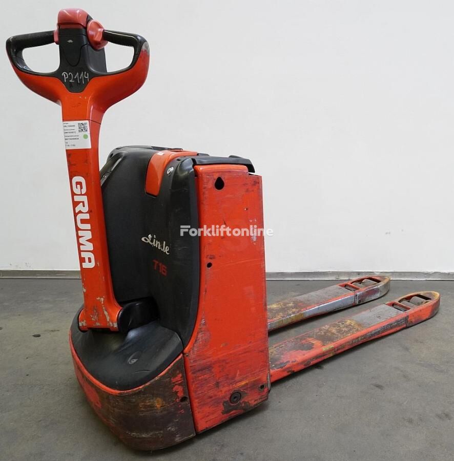 truk palet listrik Linde T 16 1152