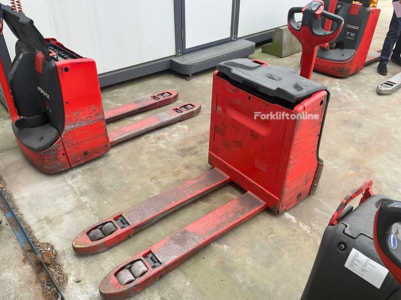 Transpallet elettrico Linde T16 in vendita | Forkliftonline IT Transpallet elettrico Linde T16 - Forkliftonline
