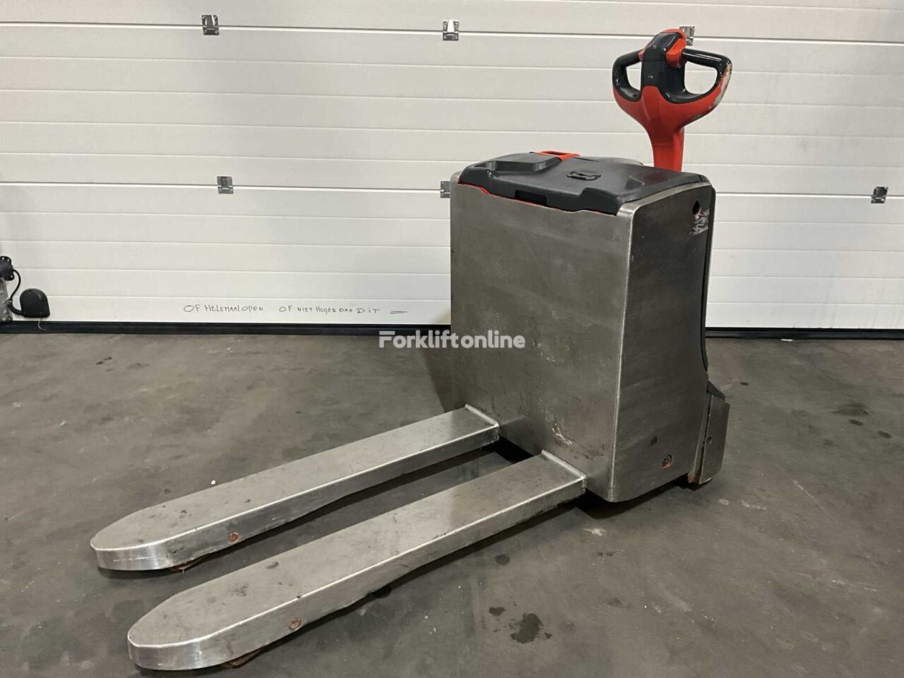 xe tải pallet điện Linde T18 roestvrijstaal