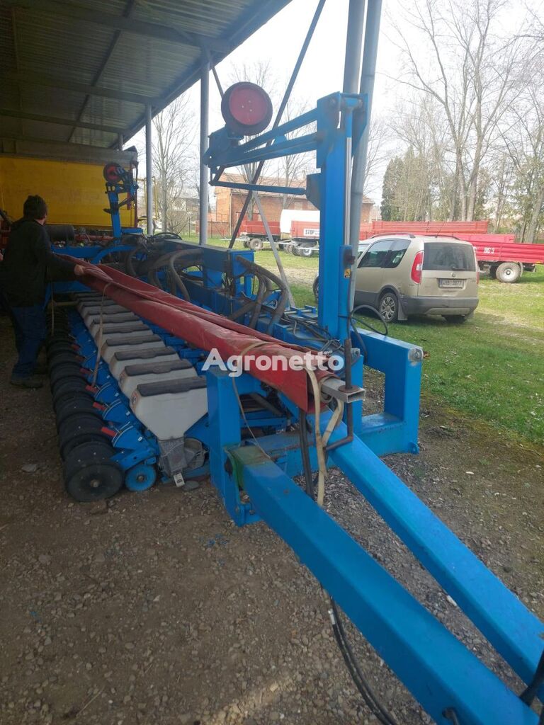 electric precision seed drill