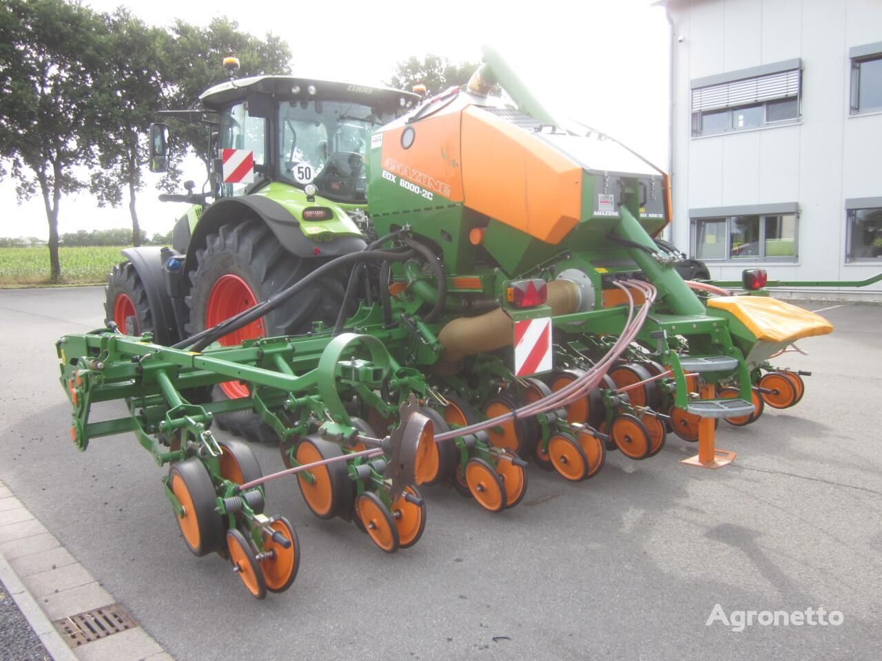 EDX 6000 -2C Xpress, 8-reiher electric precision seed drill