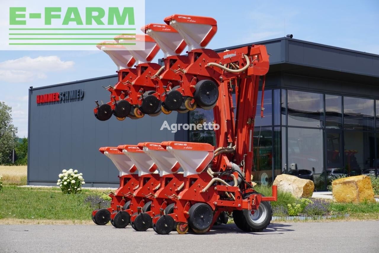 Kverneland optima hd e-drive electric precision seed drill