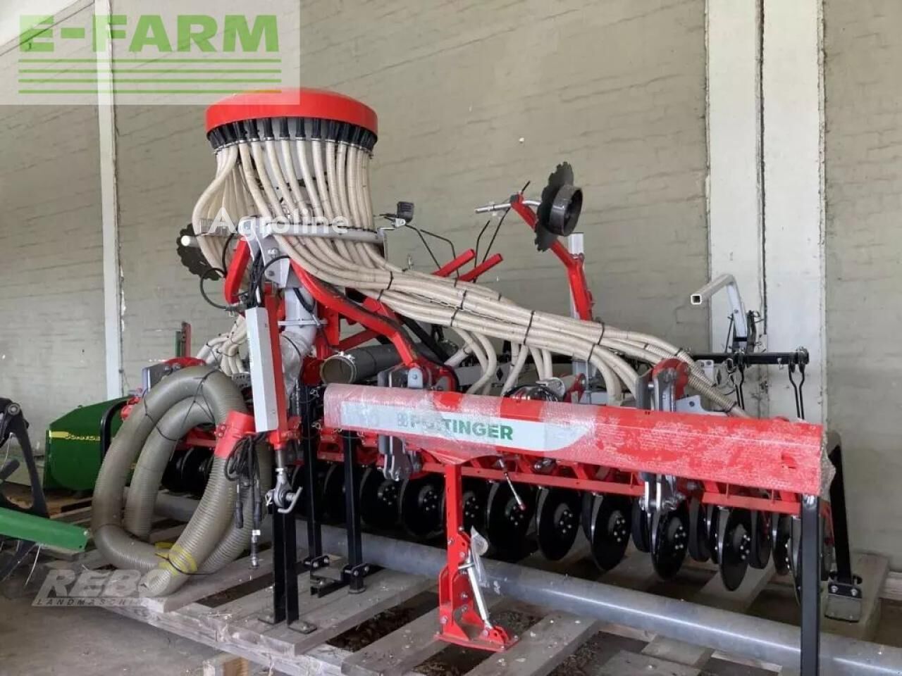 Pöttinger Aerosem 4002 fdd electric precision seed drill - Agroline