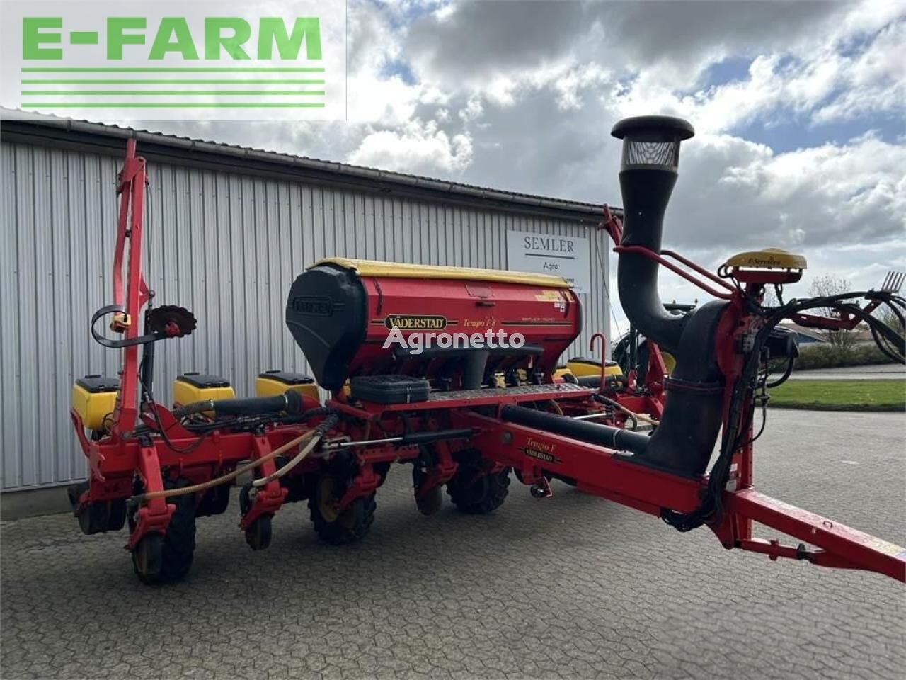 Väderstad tempo tpf 8 electric precision seed drill