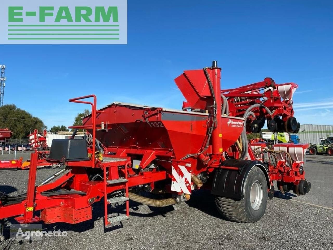 accord flexcart + optima hd e-drive electric precision seed drill