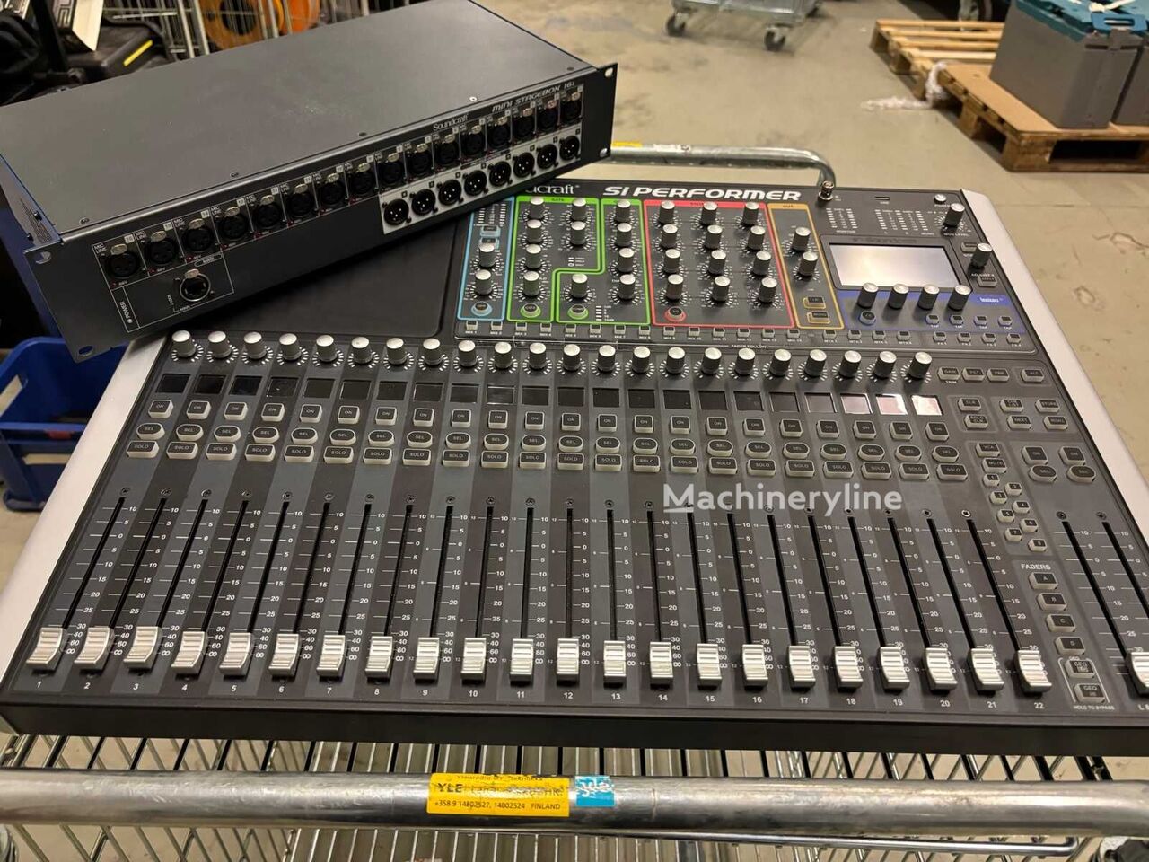 صناعة ترفيهية Soundcraft Si Performer + Mini Stagebox 16i Mixer